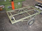 Pfosten-Transportwagen ca. 160 x 80 x 55 cm Pfosten-Transportwagen ca. 160 x 80 x 55 cm