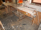 Werkbank ca. 220 x 70 cm Werkbank ca. 220 x 70 cm