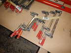 11 Stk. Schraubzwingen gemischt 15 - 35 cm 11 Stk. Schraubzwingen gemischt 15 - 35 cm