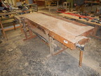 Hobelbank ca. 220 x 70 cm Hobelbank ca. 220 x 70 cm