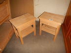 2 Stk. Nachtkästchen, B 50 cm, H: 60 cm, T 35 cm 2 Stk. Nachtkästchen, B 50 cm, H: 60 cm, T 35 cm