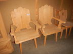 2 Stk. Hochlehner-Stühle 2 Stk. Hochlehner-Stühle