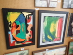 2 Stück Bilder - Künstler Hans Wallner je ca. 80x90 cm 2 Stück Bilder - Künstler Hans Wallner je ca. 80x90 cm