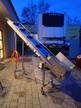 TGW Förderband ca. 300 cm Förderlänge Edelstahl Förderbandbreite: ca.35 cm , Bandlänge ca. 300 cm , vordere Höhe: ca. 60 cm - hintere Höhe: ca.230 cm,380V, TGW Förderband ca. 300 cm Förderlänge Edelstahl Förderbandbreite: ca.35 cm , Bandlänge ca. 300 cm , vordere Höhe: ca. 60 cm - hintere Höhe: ca.230 cm,380V,