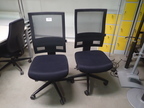 2 Stk. Wagner Bürodrehstühle, ohne Armlehne 2 Stk. Wagner Bürodrehstühle, ohne Armlehne