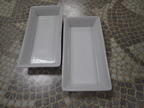 ca. 18 Stk. Dippschalen ca. 20 x 10 x 3 cm ca. 18 Stk. Dippschalen ca. 20 x 10 x 3 cm