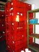 ca. 24 Stk. Stapelkisten PVC rot ca. 24 Stk. Stapelkisten PVC rot