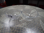 ca. 58 Stk. Glasschüsseln DM 12.5 cm, H 6 cm ca. 58 Stk. Glasschüsseln DM 12.5 cm, H 6 cm