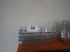 5 Stk. Glasschüsseln, 3 x 26 x 17 cm, 2 Stk 15 x 15 cm 5 Stk. Glasschüsseln, 3 x 26 x 17 cm, 2 Stk 15 x 15 cm