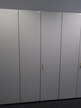 Schrank mit Doppelflügeltüre, 6 Ordnerhöhen, ca. B 100 x T 46 x H 226 cm Schrank mit Doppelflügeltüre, 6 Ordnerhöhen, ca. B 100 x T 46 x H 226 cm