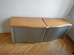 2 Stk. Aktenschränke, je 100x60x73cm 2 Stk. Aktenschränke, je 100x60x73cm