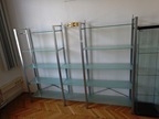 Glasablageregal, 235x180x35cm Glasablageregal, 235x180x35cm