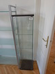 Glasvitrine, 40x40x165cm Glasvitrine, 40x40x165cm