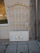 Türe Schmiedeeisen, 19. Jh., ca. 210x108cm Türe Schmiedeeisen, 19. Jh., ca. 210x108cm