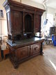 Kredenz, altdeutsch mit Marmorplatte, Unterteil ca. 173x71x90, Oberteil ca. 175x56x127,5cm Kredenz, altdeutsch mit Marmorplatte, Unterteil ca. 173x71x90, Oberteil ca. 175x56x127,5cm