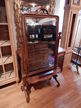 Spiegel, ca. 90x172cm, Maße Spiegelfläche ca. 81x98cm, um 1780 Spiegel, ca. 90x172cm, Maße Spiegelfläche ca. 81x98cm, um 1780