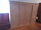 Weichholz Doppelschrank, ca. 260x206x57cm Weichholz Doppelschrank, ca. 260x206x57cm