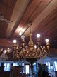 8flammiger Luster, Salzburger Schmiedearbeit 8flammiger Luster, Salzburger Schmiedearbeit