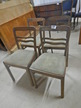 4 Stk. Stühle um 1960 4 Stk. Stühle um 1960