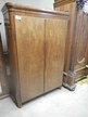 Biedermeier-Schrank um 1820, 2türig, ca. 117x49x180cm Biedermeier-Schrank um 1820, 2türig, ca. 117x49x180cm
