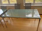 Besprechungstisch, Glas, ca. 160x80x73cm Besprechungstisch, Glas, ca. 160x80x73cm