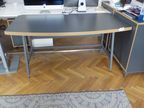 Designer Tisch, ca. 160x85x75cm, höhenverstellbar Designer Tisch, ca. 160x85x75cm, höhenverstellbar