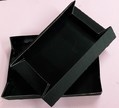 Stülpschachtel Wellkarton schwarz, je 2 x 35 Stk. Stülpschachtel Wellkarton schwarz, je 2 x 35 Stk.
