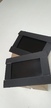 Stülpschachtel Wellkarton schwarz, je 2 x 35 Stk. Stülpschachtel Wellkarton schwarz, je 2 x 35 Stk.