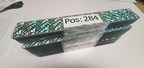 Glaslisenen, Hologramfolien zw. Glas laminiert, 335 mm lang, 46 mm /4 Stk, 35 mm/12 Stk, 35 mm /12 Stk Glaslisenen, Hologramfolien zw. Glas laminiert, 335 mm lang, 46 mm /4 Stk, 35 mm/12 Stk, 35 mm /12 Stk