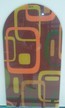 Glasplatte Rundbogen, laminiert, mit innenliegendem Druckdesign, 1110 x 500 x 10 mm Glasplatte Rundbogen, laminiert, mit innenliegendem Druckdesign, 1110 x 500 x 10 mm