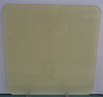 Tischplatte mit enlaminiertem Papergeflecht, und abgerundeten Ecken, 660 x 660 x 14 mm Tischplatte mit enlaminiertem Papergeflecht, und abgerundeten Ecken, 660 x 660 x 14 mm