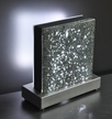 Tischlampe Alufoam klein, Prototyp, LED Tischlampe Alufoam klein, Prototyp, LED