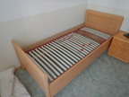 Einzelbett ca. 206x98cm mit Comfort Lattenrost Einzelbett ca. 206x98cm mit Comfort Lattenrost
