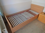 Einzelbett ca. 206x98cm mit Comfort Lattenrost Einzelbett ca. 206x98cm mit Comfort Lattenrost