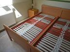 2 Stk. Einzelbetten je ca. 206x98cm mit Comfort Lattenrost 2 Stk. Einzelbetten je ca. 206x98cm mit Comfort Lattenrost