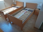 2 Stk. Einzelbetten je ca. 206x98cm mit Comfort Lattenrost 2 Stk. Einzelbetten je ca. 206x98cm mit Comfort Lattenrost
