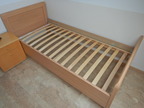 Einzelbett ca. 206x98cm mit Comfort Lattenrost Einzelbett ca. 206x98cm mit Comfort Lattenrost