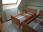 2 Stk. Einzelbetten je ca. 206x98cm mit Comfort Lattenrost 2 Stk. Einzelbetten je ca. 206x98cm mit Comfort Lattenrost