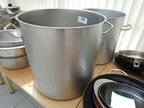 2 Stk. Kochtöpfe, DM 37cm/40cm hoch, DM 42cm/37cm hoch 2 Stk. Kochtöpfe, DM 37cm/40cm hoch, DM 42cm/37cm hoch
