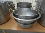 5 Stk. Kochtöpfe, DM 33 - 36cm 5 Stk. Kochtöpfe, DM 33 - 36cm