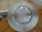 10 Stk. Glasteller, ca. 30,5cm DM 10 Stk. Glasteller, ca. 30,5cm DM
