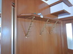 Wandgarderobe, ca. 150x50cm + 70x50cm Wandgarderobe, ca. 150x50cm + 70x50cm