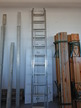 3teilige Alu Auszugsleiter, Fabr. Hymer 3teilige Alu Auszugsleiter, Fabr. Hymer