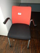 Steelcase Stuhl mit Rollen und Armlehnen