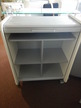 Bene Caddy mit Glasplatte, mit Rollladen, ca. 90x50x115cm, 2 Ordner hoch, inkl. Ablage Bene Caddy mit Glasplatte, mit Rollladen, ca. 90x50x115cm, 2 Ordner hoch, inkl. Ablage