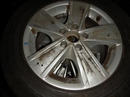 Audi Alufelgen bereift mit Continental Winterreifen 225/55R16, 7mm Profil Audi Alufelgen bereift mit Continental Winterreifen 225/55R16, 7mm Profil