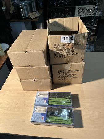500 Stück Einweg-Kunststoffbesteck 500 Stück Einweg-Kunststoffbesteck