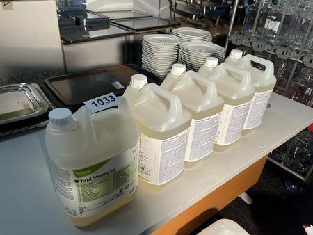 5 Kanister TASKI TAPI Teppich-,Reingungsmittel je 5 l 5 Kanister TASKI TAPI Teppich-,Reingungsmittel je 5 l