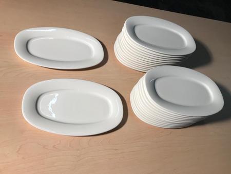 50 Stück Villeroy&Boch Ovalteller 50 Stück Villeroy&Boch Ovalteller