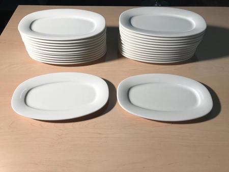 50 Stück Villeroy&Boch Ovalteller 50 Stück Villeroy&Boch Ovalteller